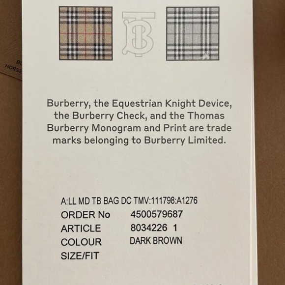 Burberry monogram bag - Picture 6 of 6